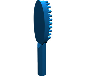 LEGO Blue Hairbrush with Short Handle (10mm) (3852)