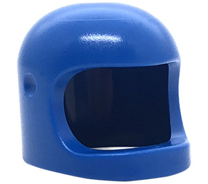 LEGO Blauw Helm met Dik Chin Strap (50665)