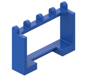 LEGO Blue Hinge Car Roof Holder 1 x 4 x 2 (4214)