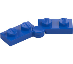 LEGO Blå Hengsel Plate 1 x 4 (1927 / 19954)