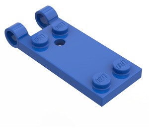 LEGO Blau Scharnier Platte 2 x 4 Beine (3149)