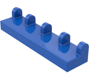 LEGO Blue Hinge Tile 1 x 4 (4625)