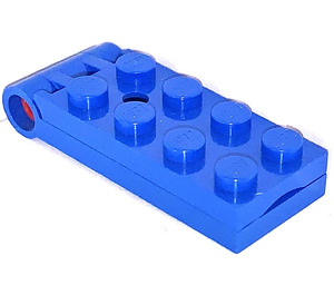 LEGO Blue Hinged Plate 2 x 4 (3149)