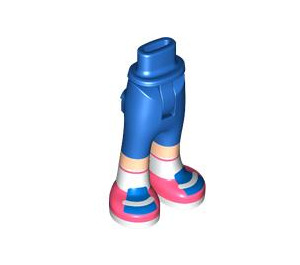 LEGO Blau Hüfte mit Pants mit Pink und Blau shoes (2277)