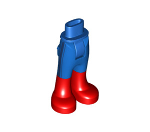 LEGO Blue Hip with Pants with Red Boots (16925)