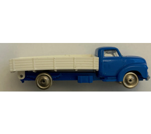 LEGO Blue HO Scale Bedford Flatbed Truck with Dumper