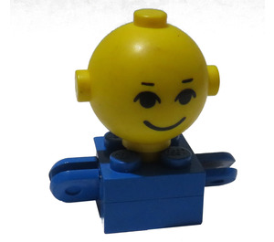 LEGO Blau Homemaker Figure with Yellow Head