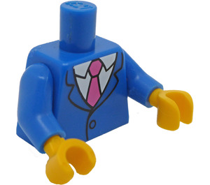 LEGO Blue Homer Minifig Torso (973 / 88585)