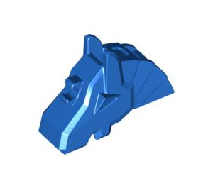 LEGO Blue Horse Battle Helmet (Angular) (44557 / 48492)