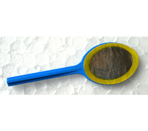 LEGO Blue Indian Paddle with Mirror Sticker