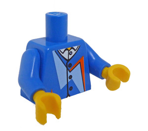 LEGO Niebieski Jay - Casual Minifigurka Tułów (973 / 88585)