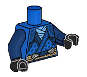 LEGO Blau Jay Crystalized Torso (973 / 76382)