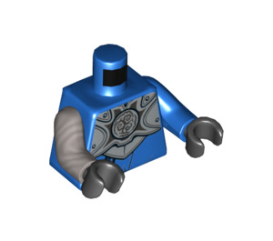 LEGO Azul Jay - Hero Minifigura Torso (973 / 76382)