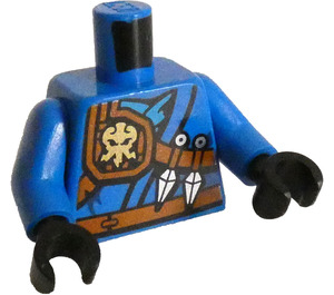 LEGO Blau Jay Minifigur Torso (973 / 76382)