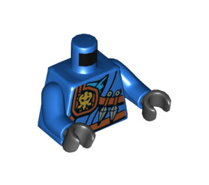 LEGO Blue Jay Minifig Torso (973 / 76382)