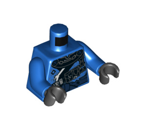 LEGO Blauw Jay Minifiguur Torso (973 / 76382)