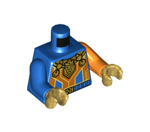 LEGO Blå Jestro Minifig Torso (973 / 76382)