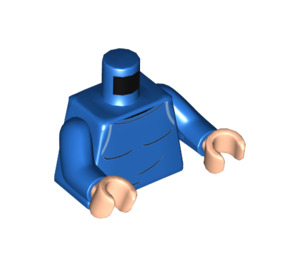 LEGO Blue Kenji Minifig Torso (973 / 76382)