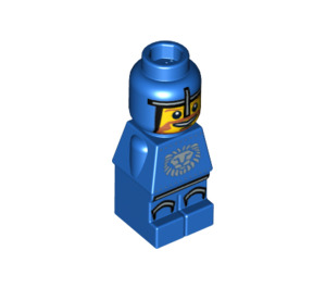 LEGO Blauw Lava Draak Ridder Microfiguur