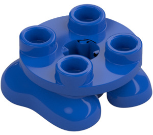 LEGO Azul Piernas 2 x 2 con 2 Feet (66858)