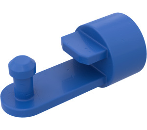 LEGO Blue Magnet Holder for Train Base 6 x 16 Type 1