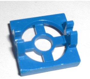 LEGO Bleu Aimant Titulaire Tuile 2 x 2 avec bras hauts et encoche profonde (2609)