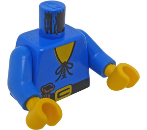 LEGO Niebieski Majisto Wizards Minifigurka Tułów (973)