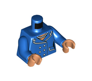 LEGO Blau Mayor McCaskill - from LEGO Batman Movie Minifig Torso (973 / 76382)