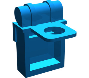 LEGO Blau Minifig Rucksack Non-Opening (2524)