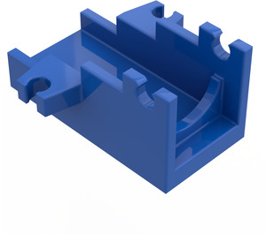 LEGO Blau Minifig Kanone 2 x 4 Base (2527)