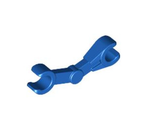 LEGO Blau Minifig Mechanisch Gebogen Arm (30377 / 49754)