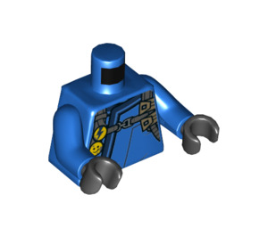 LEGO Blå Minifigur Kropp (973 / 76382)