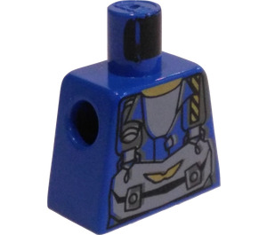 LEGO Bleu Minifigurine Torse sans bras avec Jet avec Pack (973)