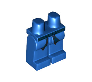 LEGO Bleu Minifigure Hanches et jambes avec Dark Bleu Sash (3815 / 93741)