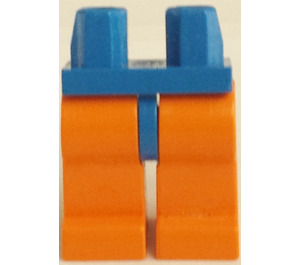 LEGO Bleu Minifigure Les hanches avec Orange Jambes (3815 / 73200)