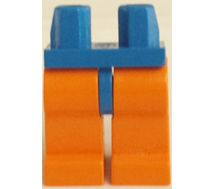 LEGO Sininen Minihahmo Lonkat jossa Oranssi Jalat (3815 / 73200)