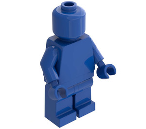 LEGO Blue Monochrome Minifigure