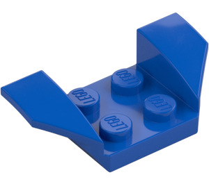 LEGO Blau Kotflügel Platte 2 x 2 mit Flared Rad Arches (41854)