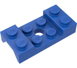 LEGO Sininen Lokasuoja Levy 2 x 4 jossa Arches reiällä (60212)