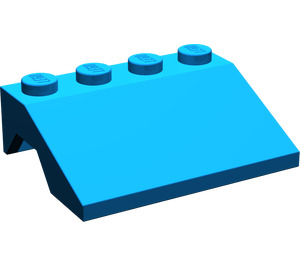 LEGO Blue Mudguard Slope 3 x 4 (2513)