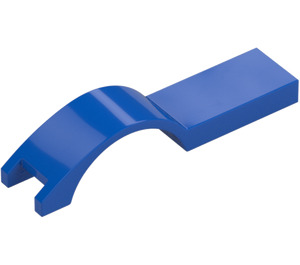 LEGO Blue Mudguard Tile 1 x 4.5 (50947)