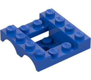 LEGO Azul Guardabarros Vehículo Base 4 x 4 x 1.3 (24151)