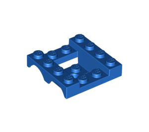 LEGO Bleu Garde-boue Véhicule Base 4 x 4 x 1.3 (24151)