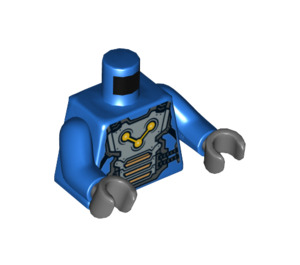 LEGO Blue Nova Corps Officer Minifig Torso (973 / 76382)