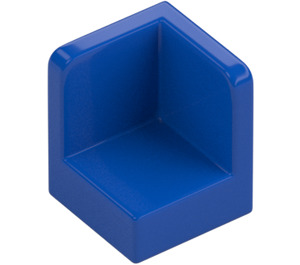 LEGO Blu Pannello 1 x 1 Angolo con Angoli arrotondati (6231)