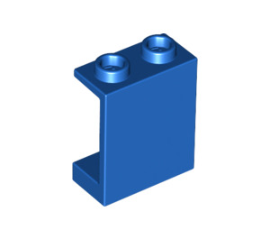 LEGO Blu Pannello 1 x 2 x 2 senza supporti laterali, bottoncini cavi (4864 / 6268)