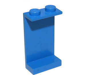 LEGO Blå Panel 1 x 2 x 3 uten sidestøtter, solide knotter (2362 / 30009)