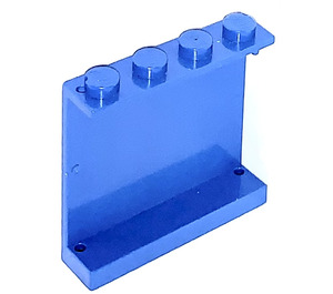LEGO Blau Panel 1 x 4 x 3 ohne seitliche Stützen, solide Bolzen (4215)