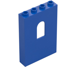 LEGO Blauw Paneel 1 x 4 x 5 met Venster (60808)