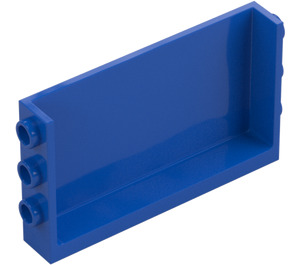 LEGO Blue Panel 1 x 6 x 3 with Side Studs (98280)